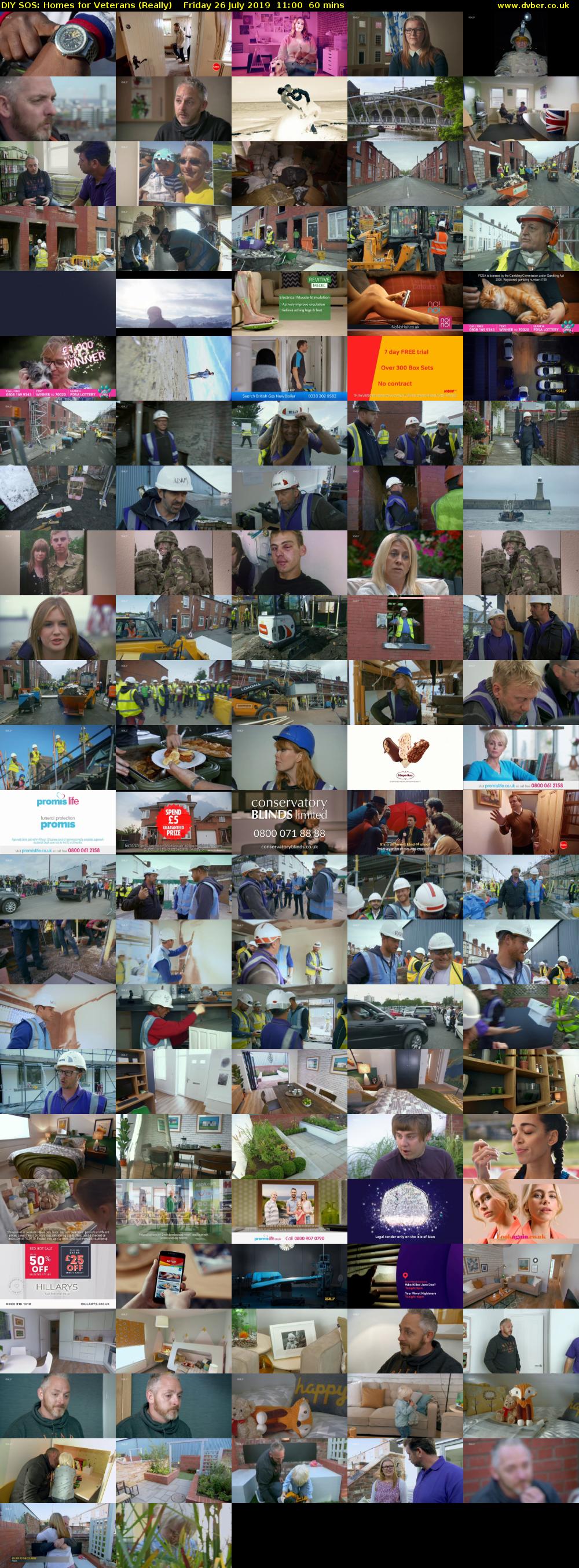 DIY SOS: Homes for Veterans (Really) Friday 26 July 2019 11:00 - 12:00