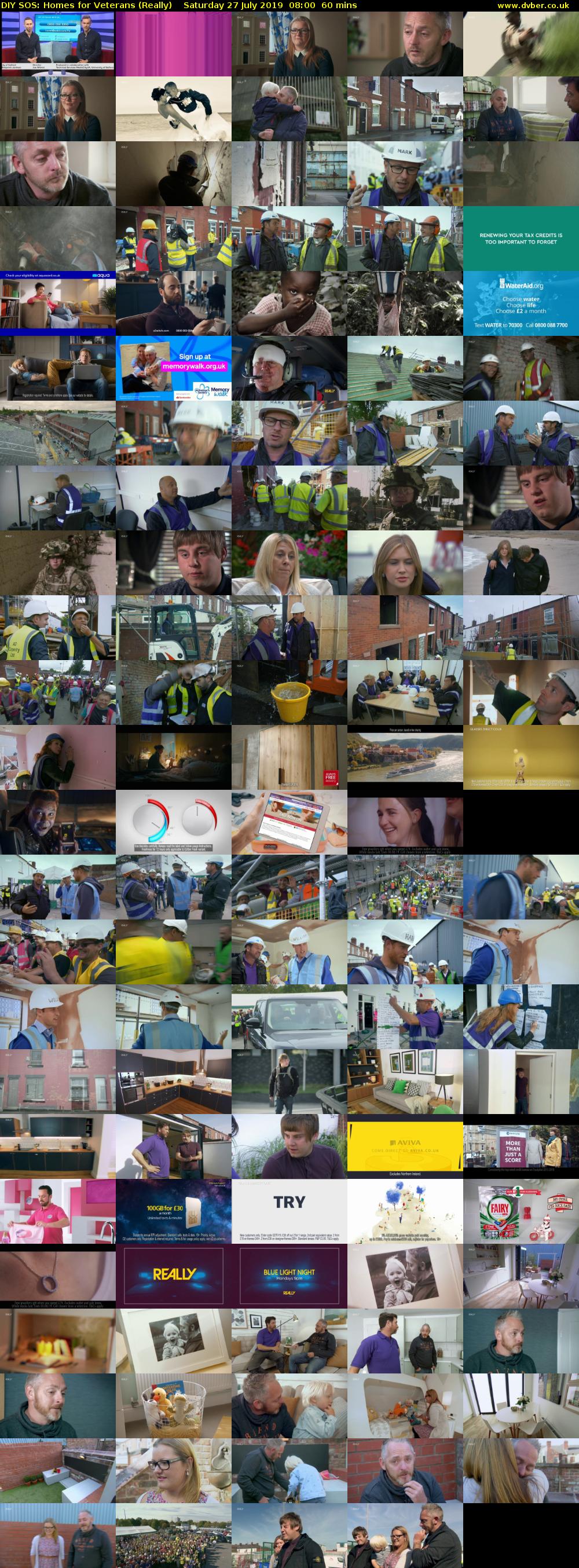 DIY SOS: Homes for Veterans (Really) Saturday 27 July 2019 08:00 - 09:00