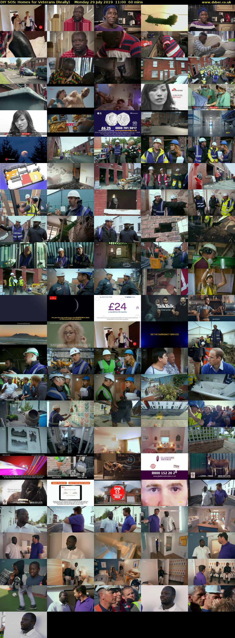 DIY SOS: Homes for Veterans (Really) Monday 29 July 2019 11:00 - 12:00