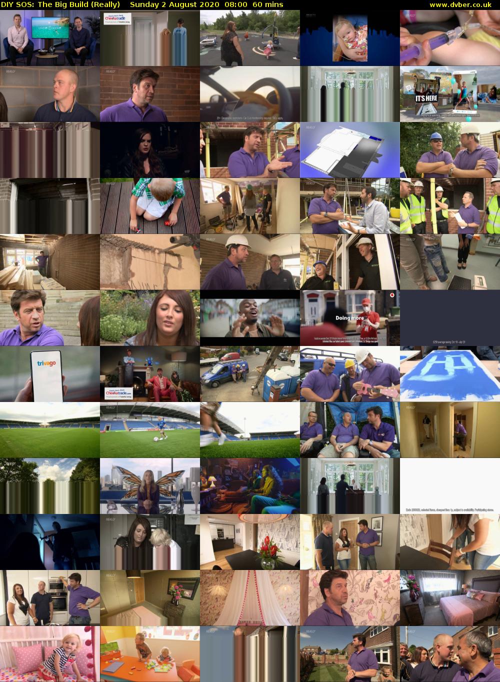 DIY SOS: The Big Build (Really) Sunday 2 August 2020 08:00 - 09:00