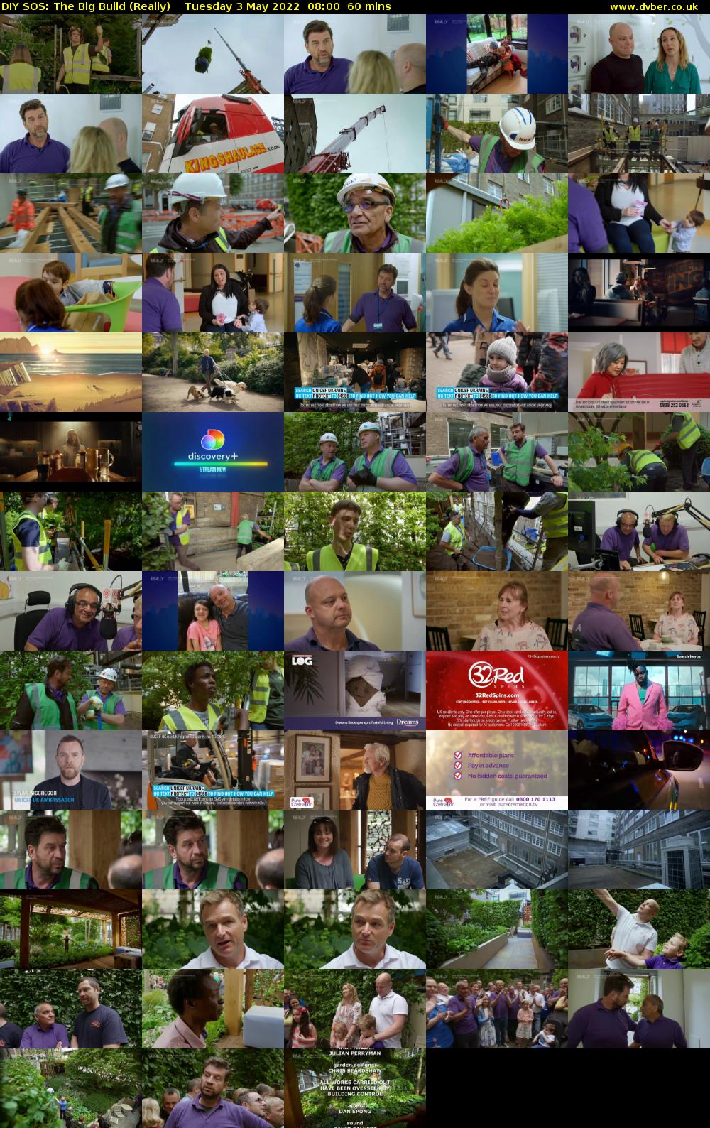 DIY SOS: The Big Build (Really) Tuesday 3 May 2022 08:00 - 09:00