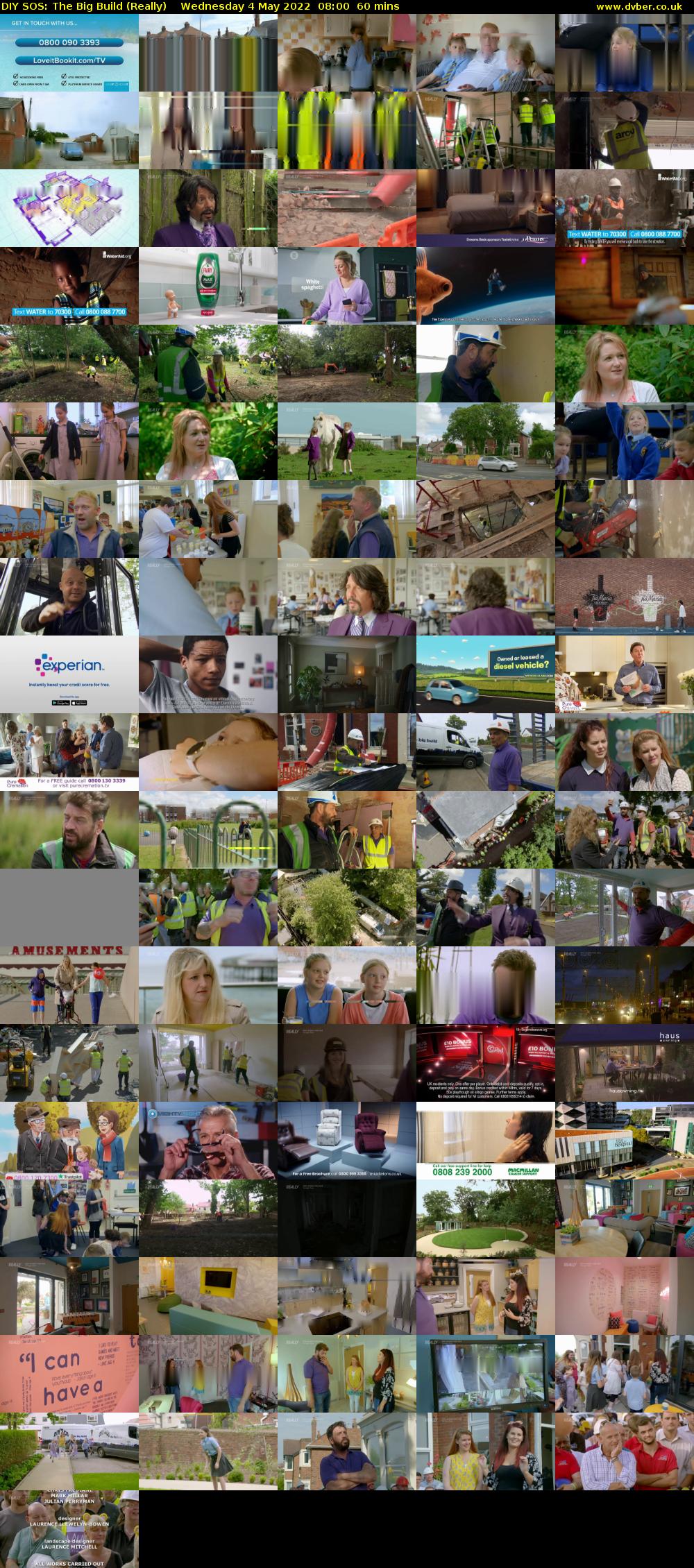 DIY SOS: The Big Build (Really) Wednesday 4 May 2022 08:00 - 09:00