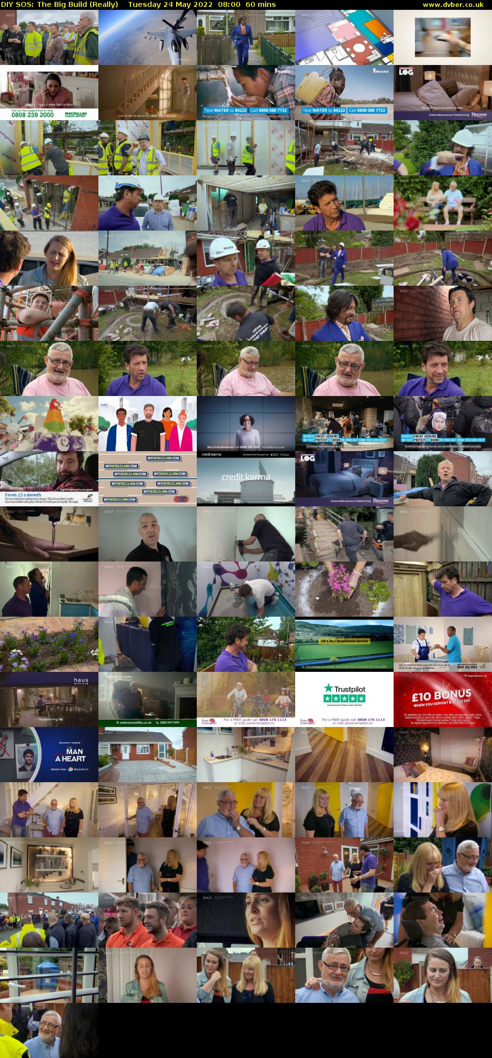 DIY SOS: The Big Build (Really) Tuesday 24 May 2022 08:00 - 09:00