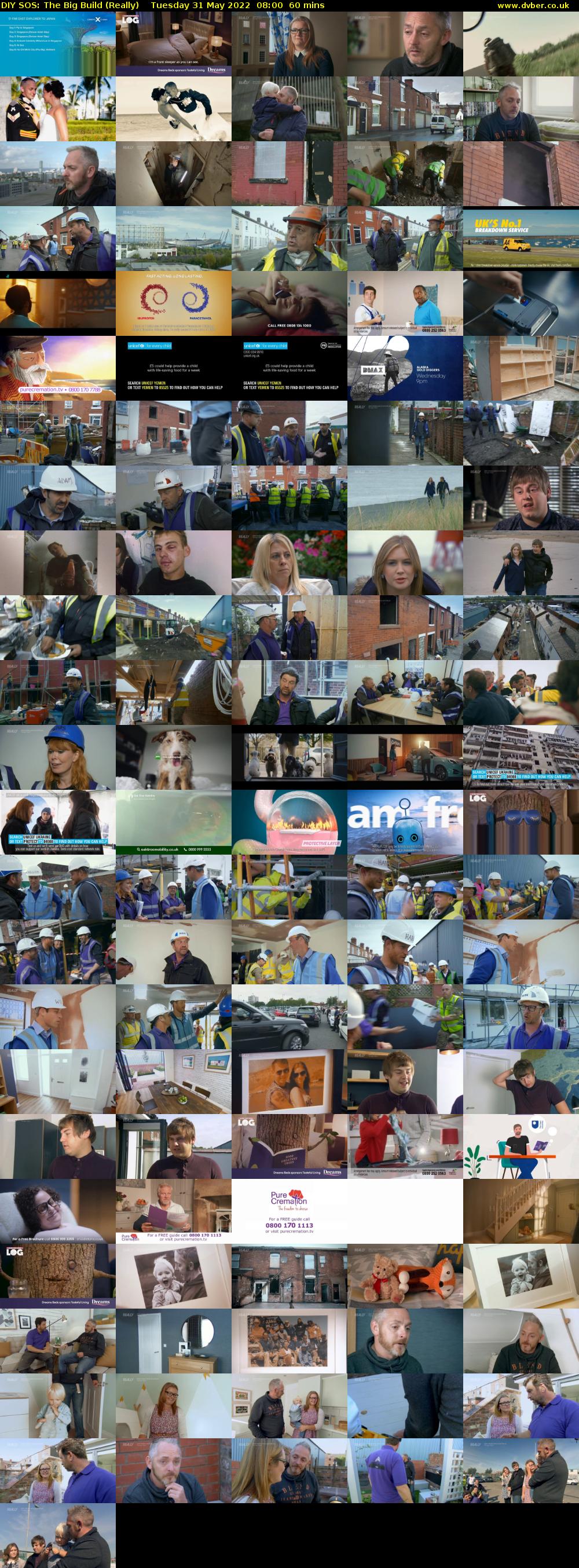DIY SOS: The Big Build (Really) Tuesday 31 May 2022 08:00 - 09:00
