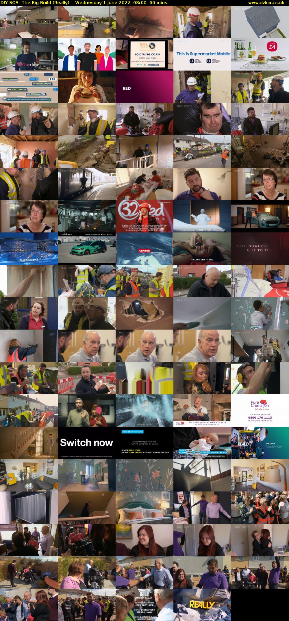 DIY SOS: The Big Build (Really) Wednesday 1 June 2022 08:00 - 09:00