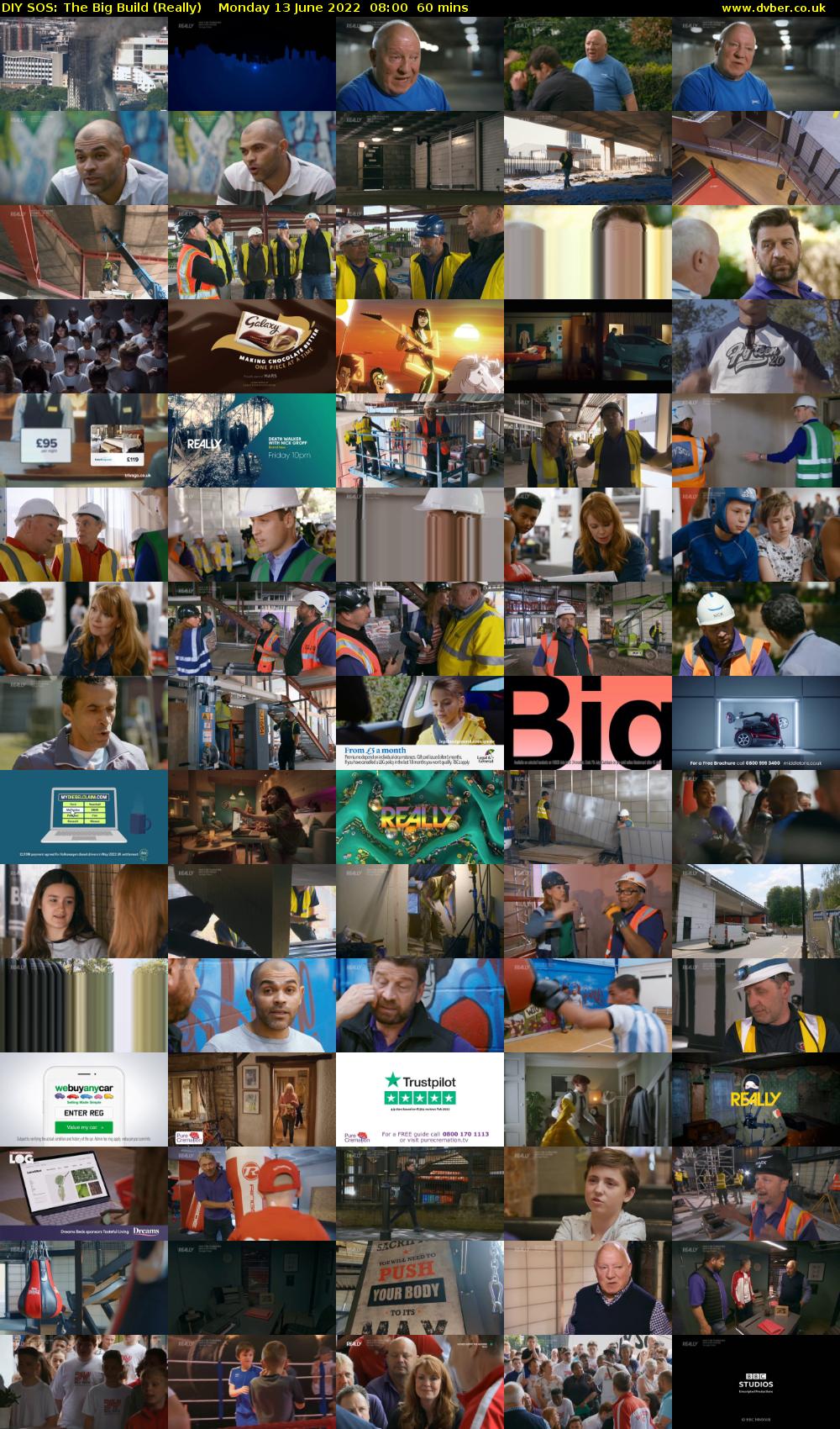 DIY SOS: The Big Build (Really) Monday 13 June 2022 08:00 - 09:00