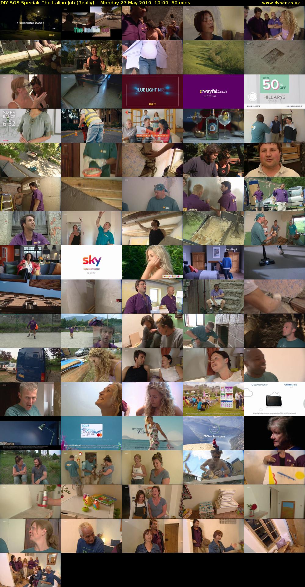 DIY SOS Special: The Italian Job (Really) Monday 27 May 2019 10:00 - 11:00