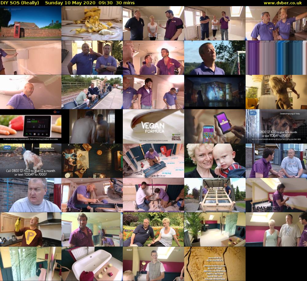 DIY SOS (Really) Sunday 10 May 2020 09:30 - 10:00