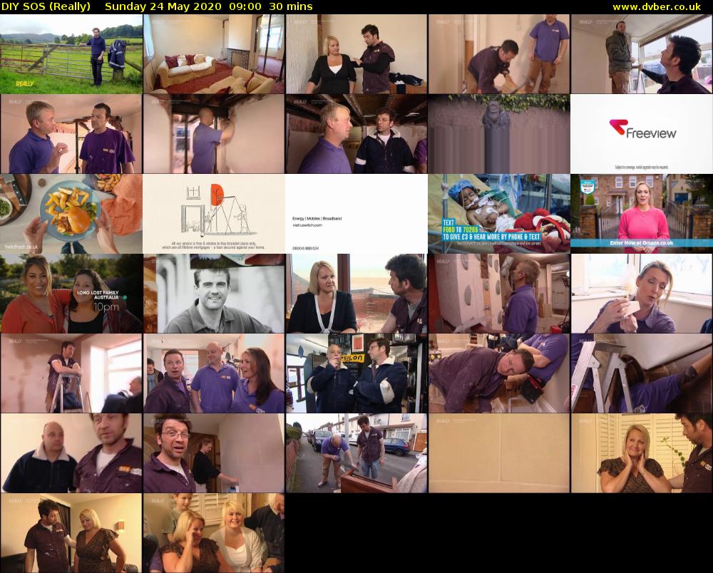 DIY SOS (Really) Sunday 24 May 2020 09:00 - 09:30