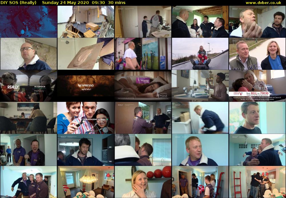 DIY SOS (Really) Sunday 24 May 2020 09:30 - 10:00