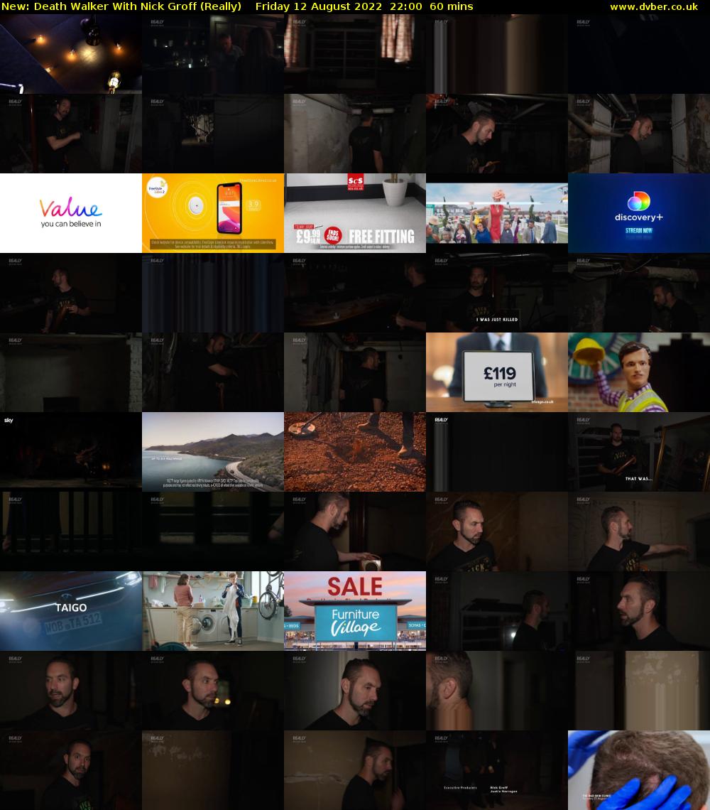 Death Walker With Nick Groff (Really) Friday 12 August 2022 22:00 - 23:00