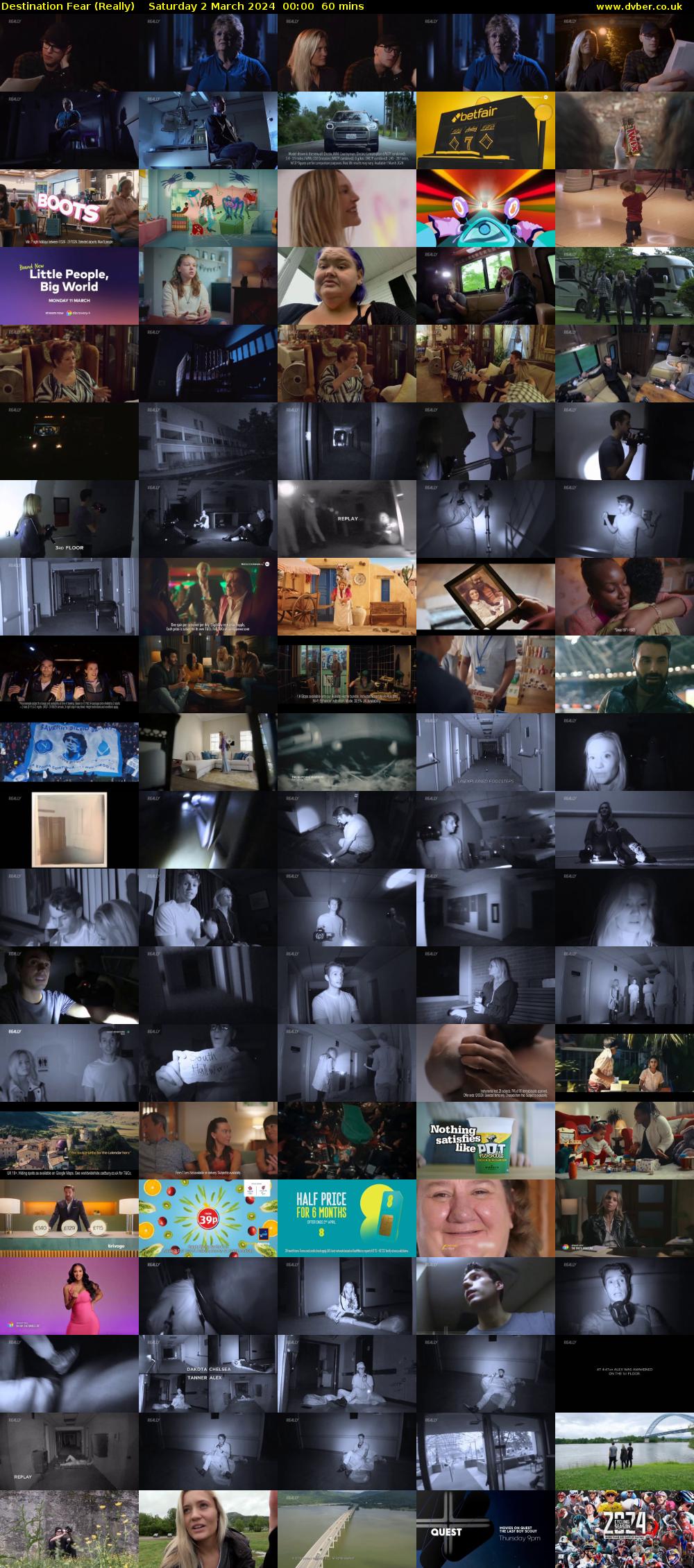 Destination Fear (Really) Saturday 2 March 2024 00:00 - 01:00