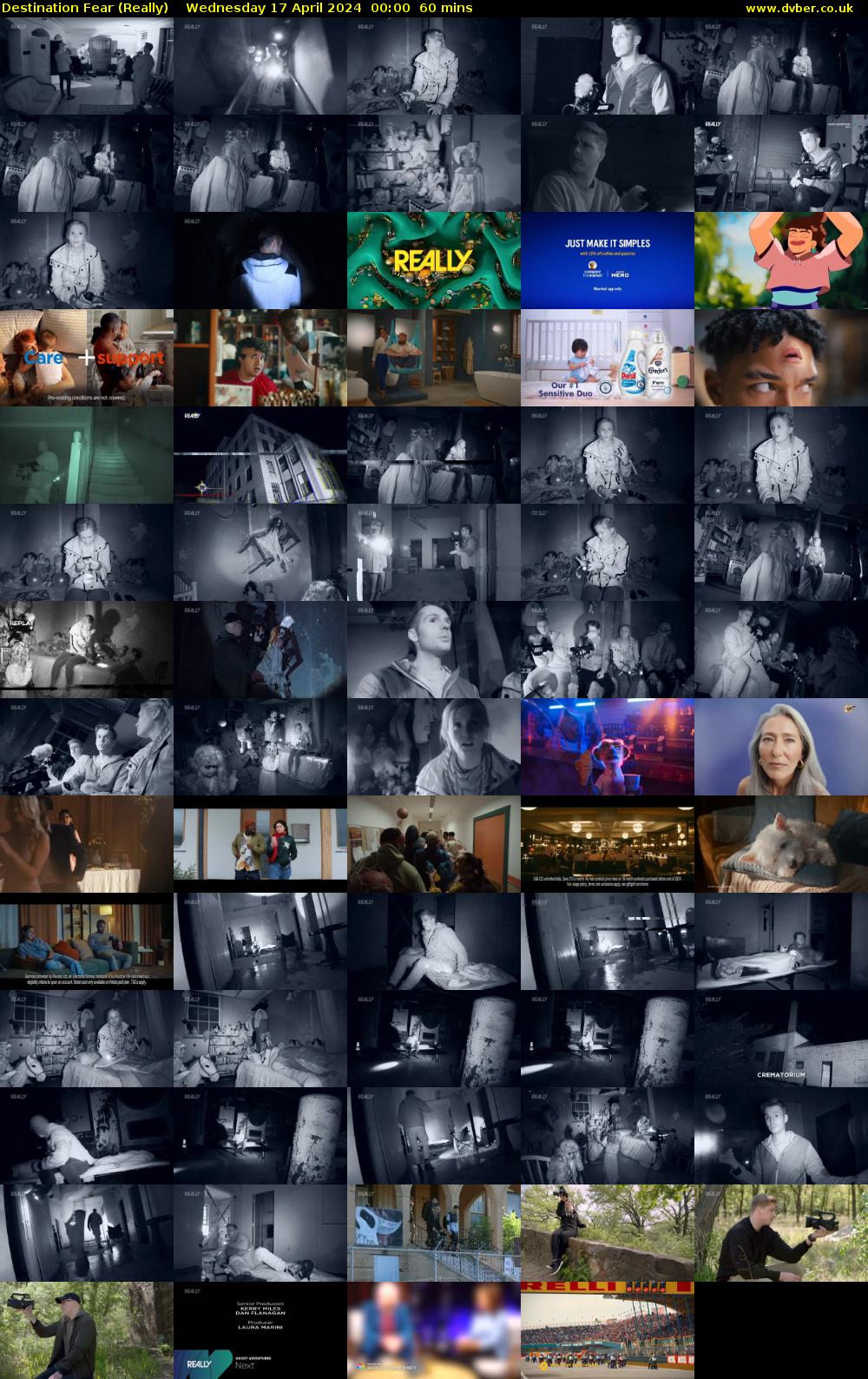 Destination Fear (Really) Wednesday 17 April 2024 00:00 - 01:00