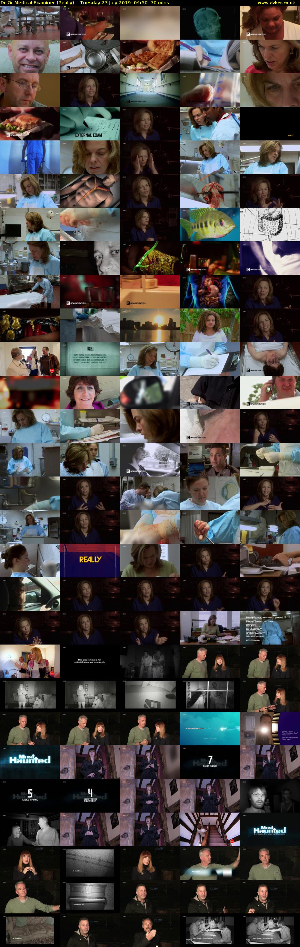 Dr G: Medical Examiner (Really) Tuesday 23 July 2019 04:50 - 06:00