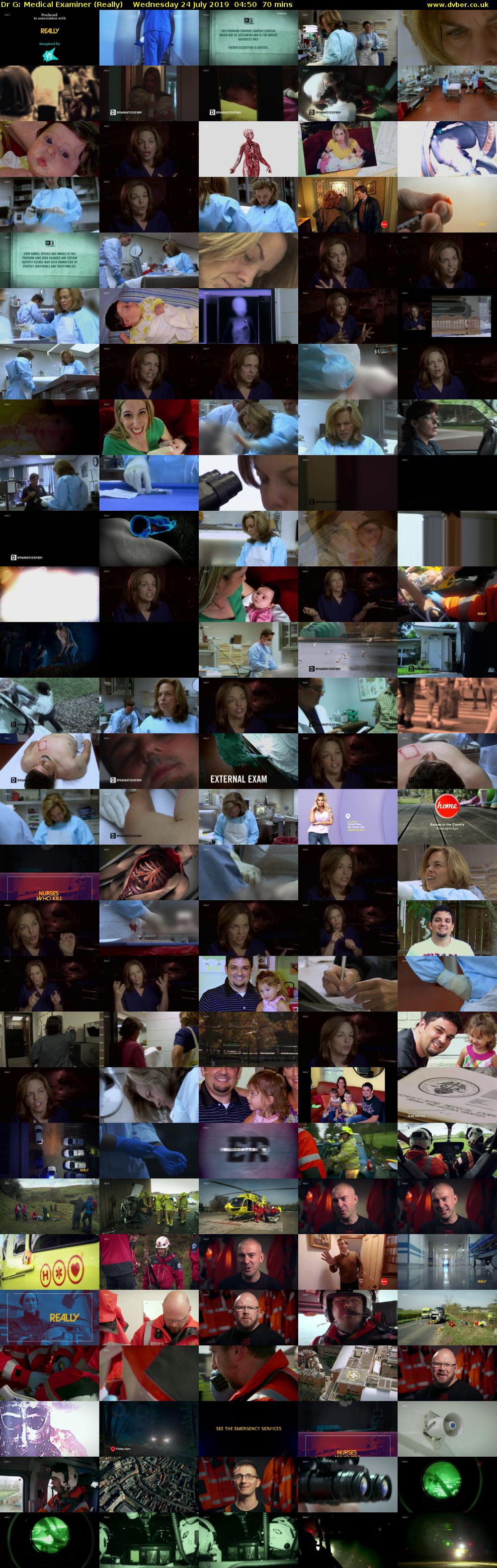 Dr G: Medical Examiner (Really) Wednesday 24 July 2019 04:50 - 06:00