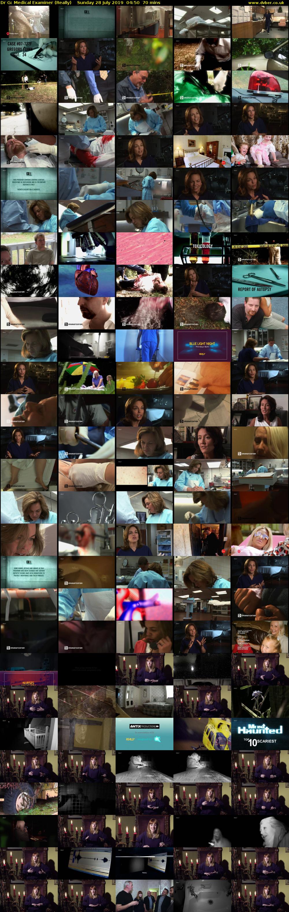 Dr G: Medical Examiner (Really) Sunday 28 July 2019 04:50 - 06:00