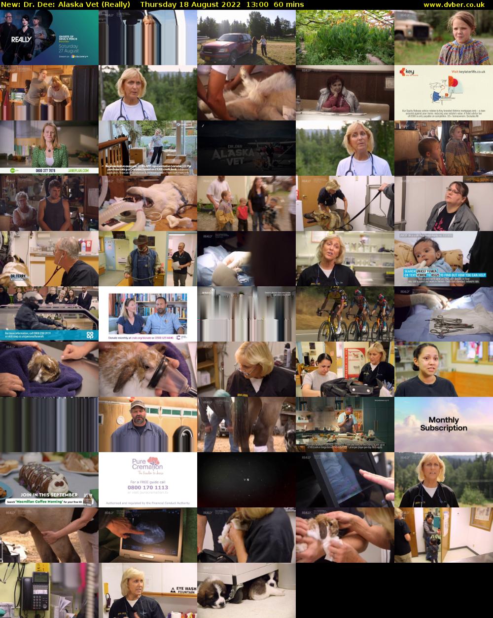Dr. Dee: Alaska Vet (Really) Thursday 18 August 2022 13:00 - 14:00