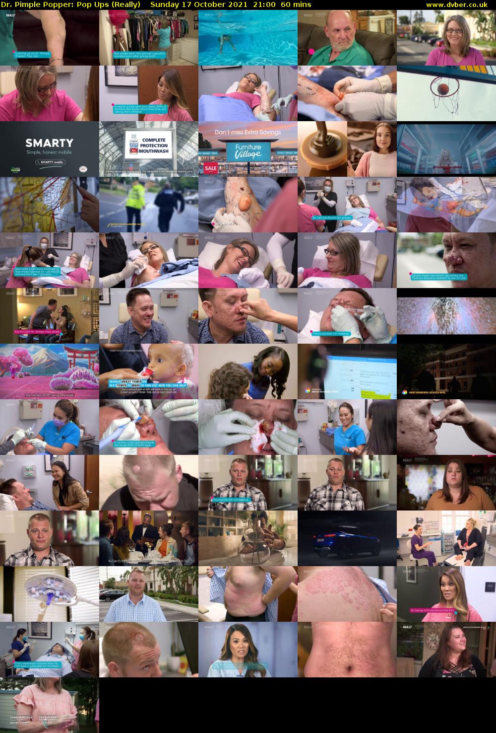 Dr. Pimple Popper: Pop Ups (Really) Sunday 17 October 2021 21:00 - 22:00