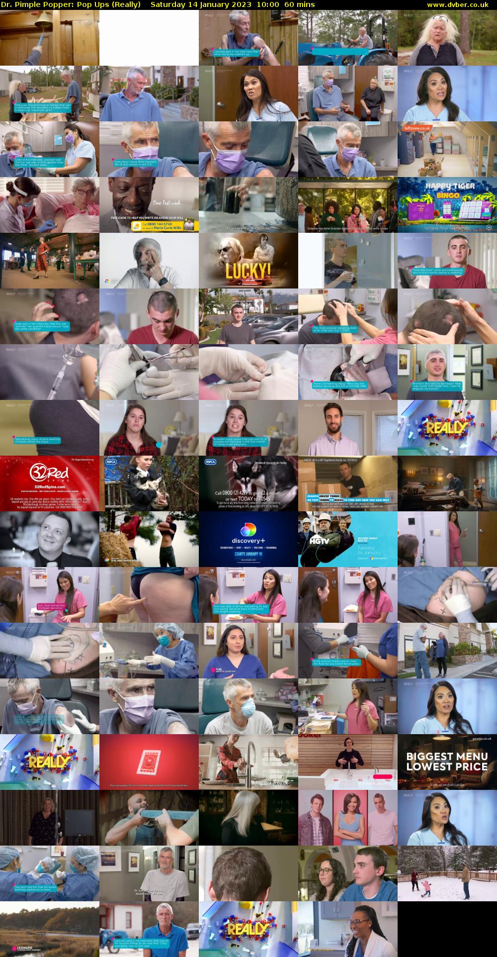 Dr. Pimple Popper: Pop Ups (Really) Saturday 14 January 2023 10:00 - 11:00