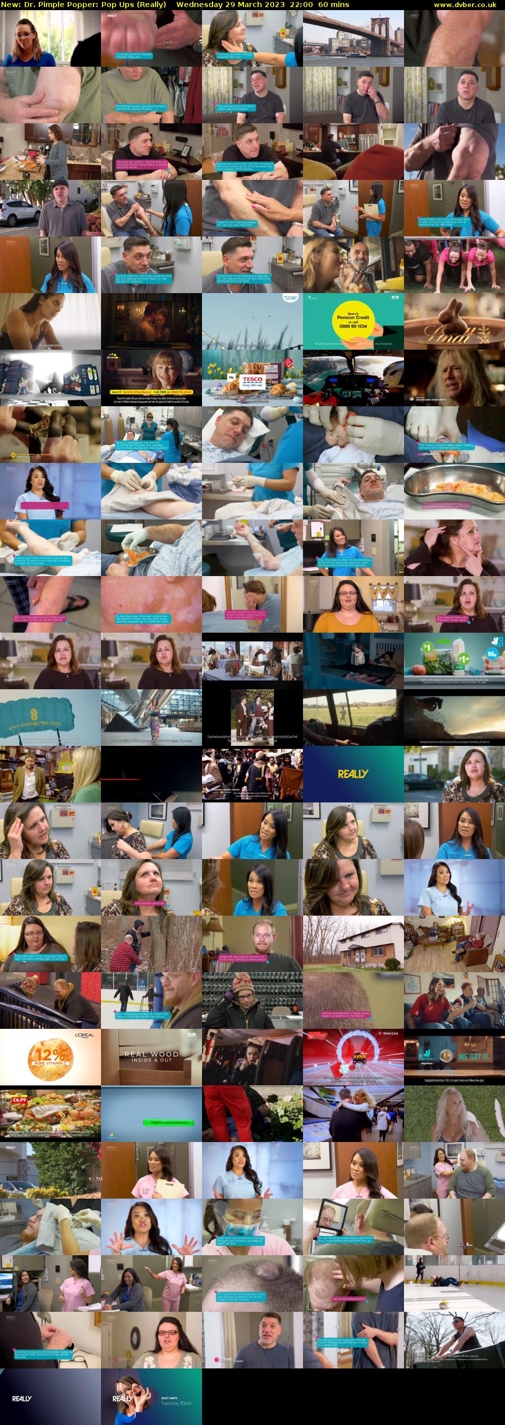 Dr. Pimple Popper: Pop Ups (Really) Wednesday 29 March 2023 22:00 - 23:00
