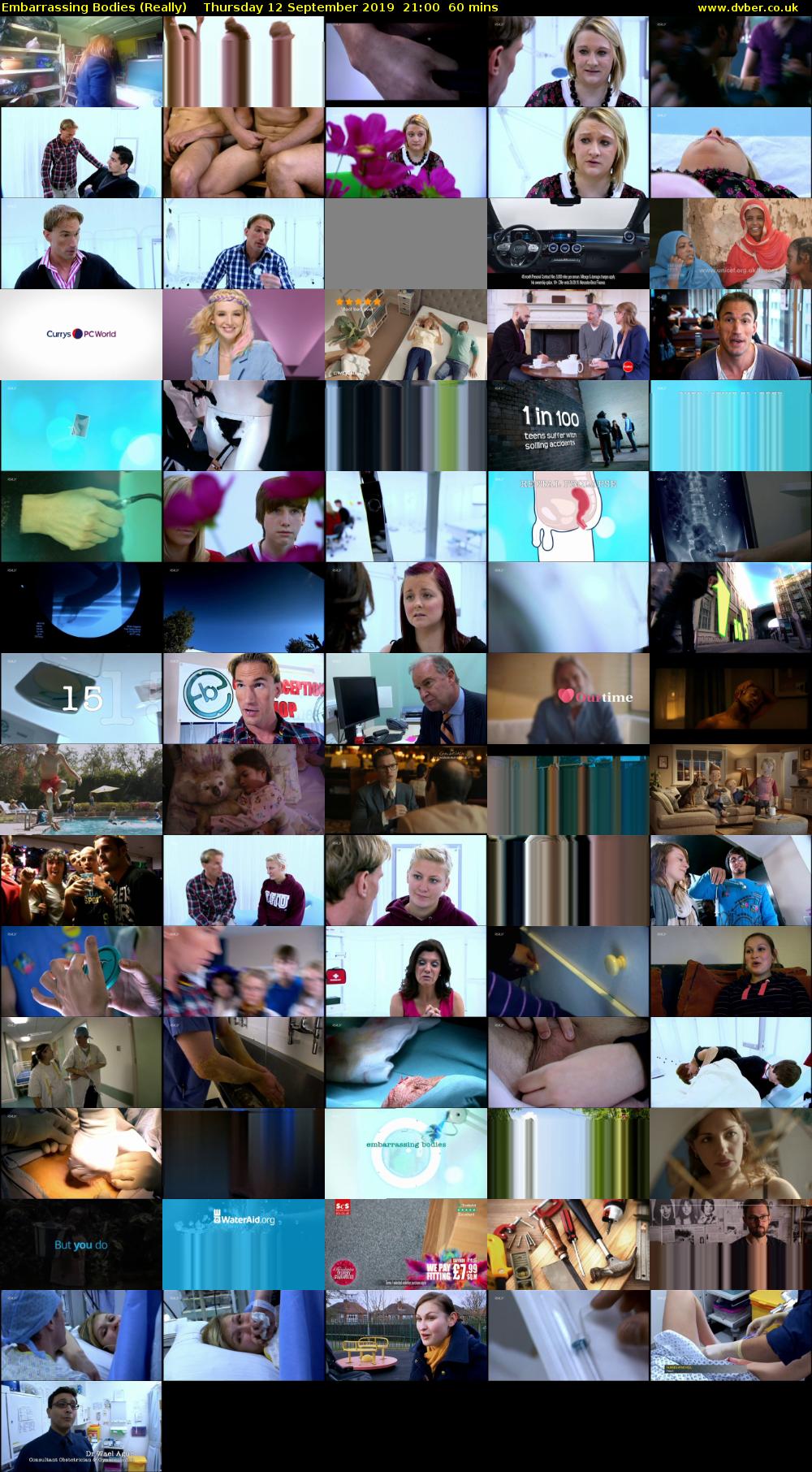 Embarrassing Bodies (Really) Thursday 12 September 2019 21:00 - 22:00