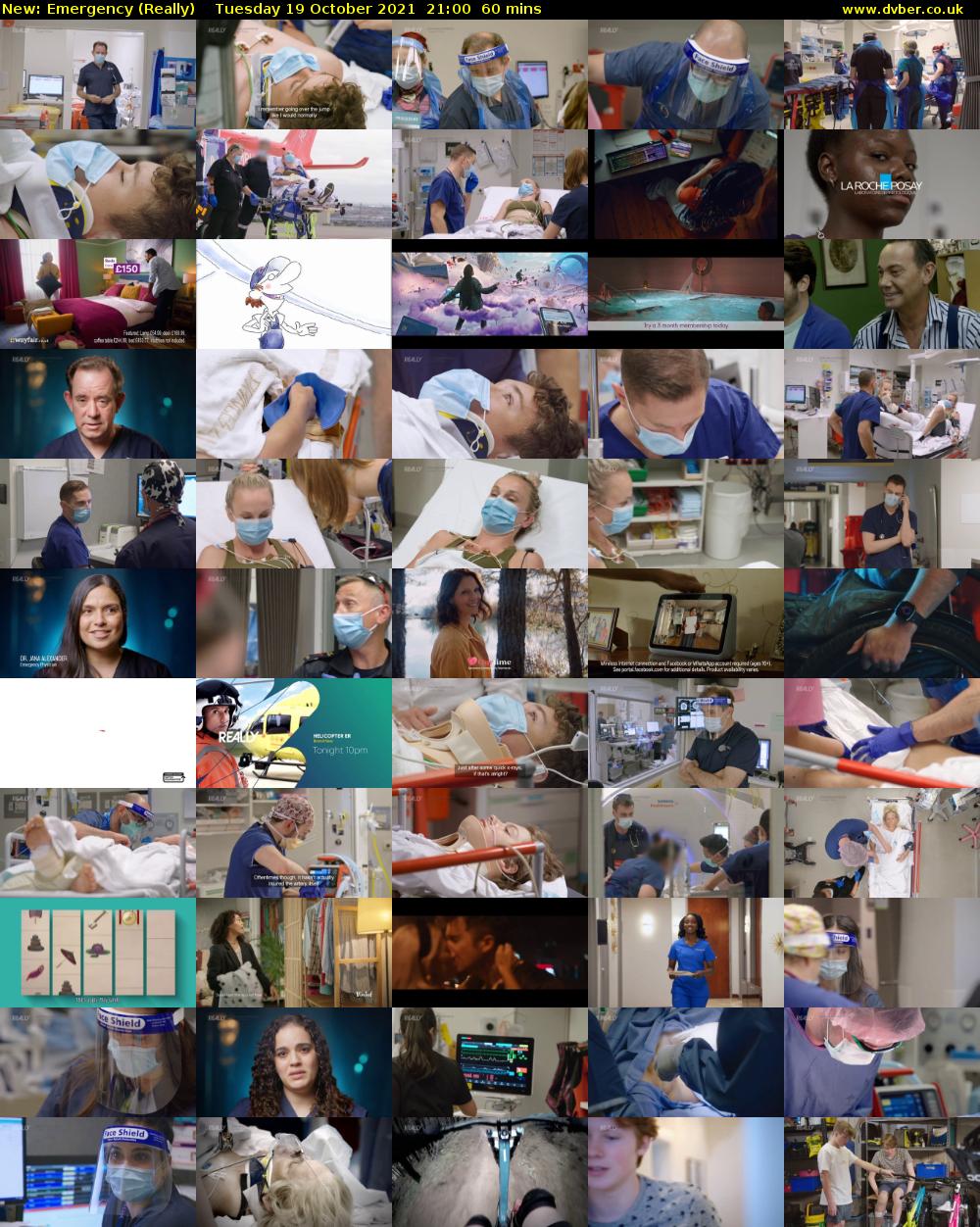 Emergency (Really) Tuesday 19 October 2021 21:00 - 22:00