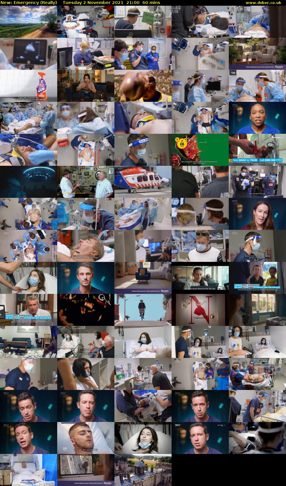 Emergency (Really) Tuesday 2 November 2021 21:00 - 22:00