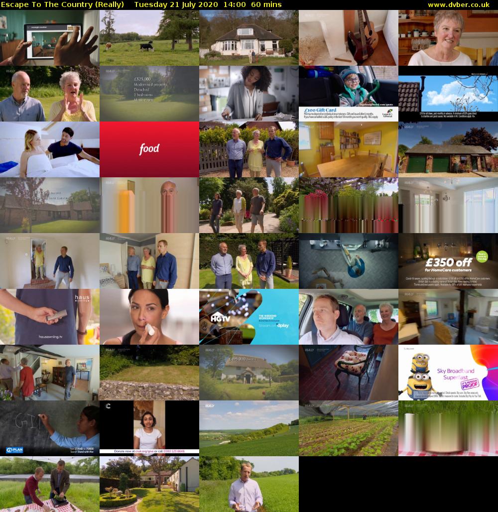 Escape to the Country (Really) Tuesday 21 July 2020 14:00 - 15:00