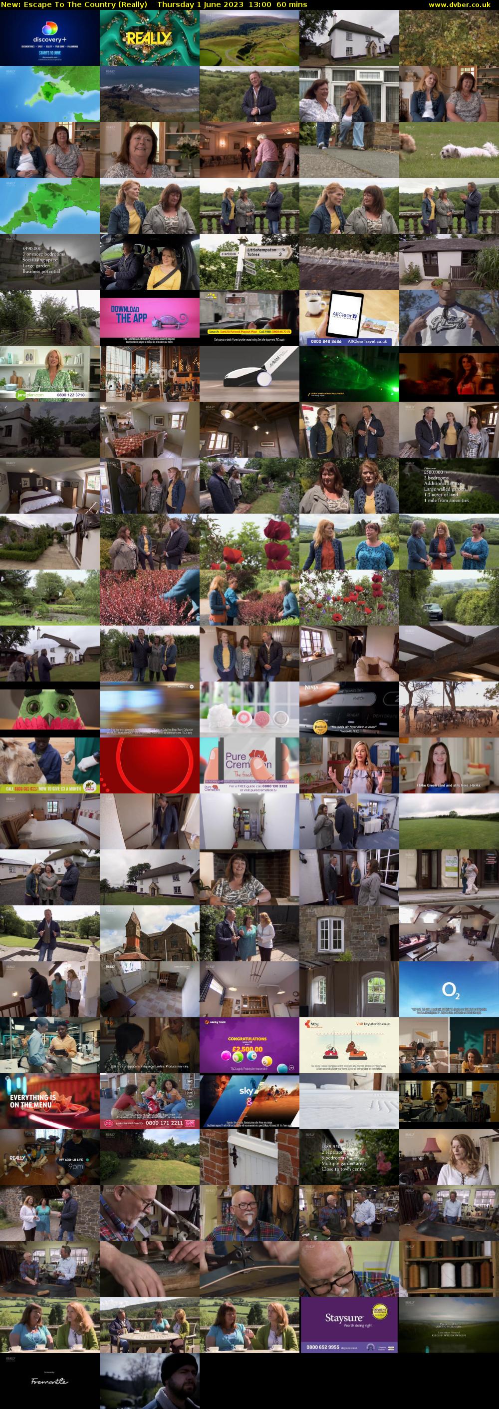 Escape to the Country (Really) Thursday 1 June 2023 13:00 - 14:00