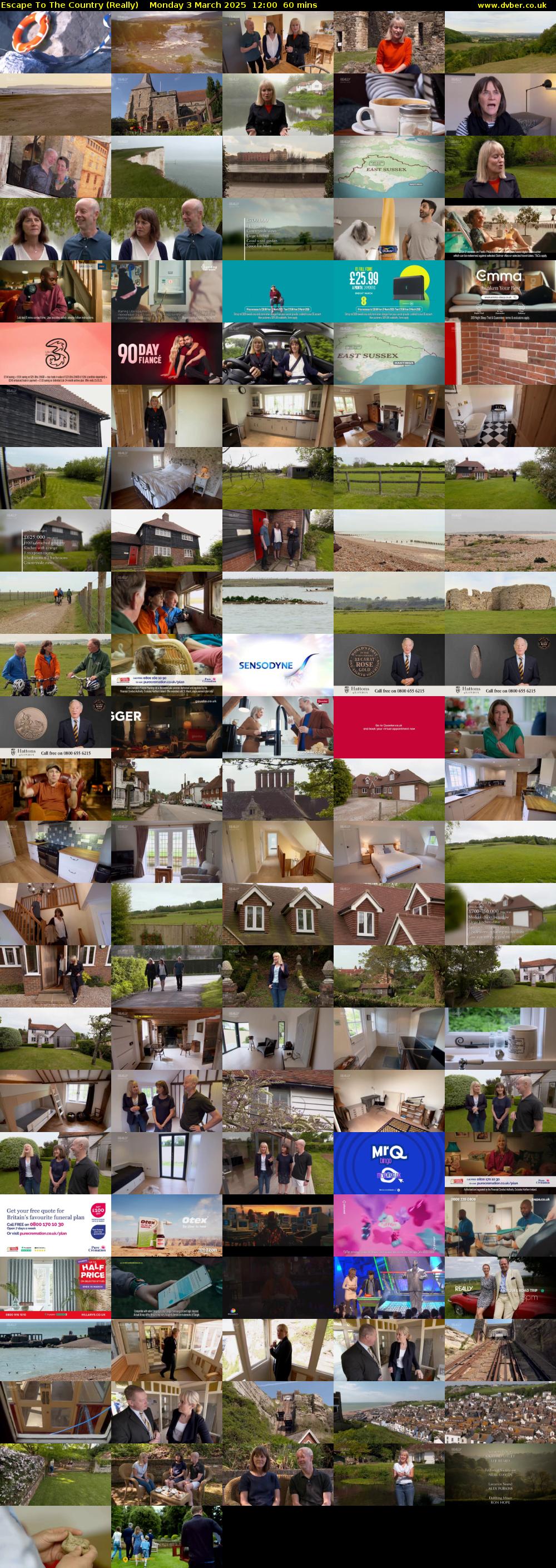 Escape to the Country (Really) Monday 3 March 2025 12:00 - 13:00