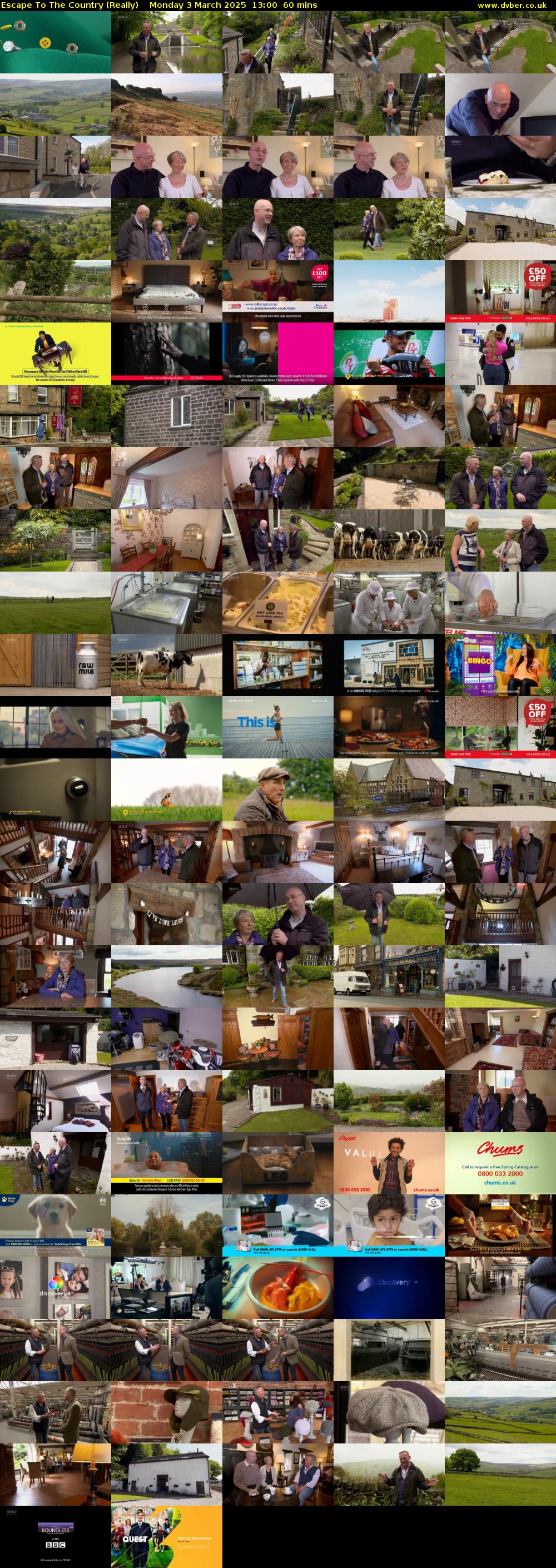 Escape to the Country (Really) Monday 3 March 2025 13:00 - 14:00