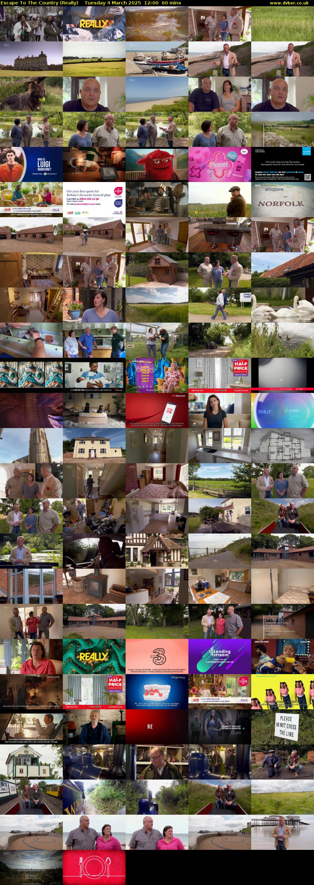 Escape to the Country (Really) Tuesday 4 March 2025 12:00 - 13:00