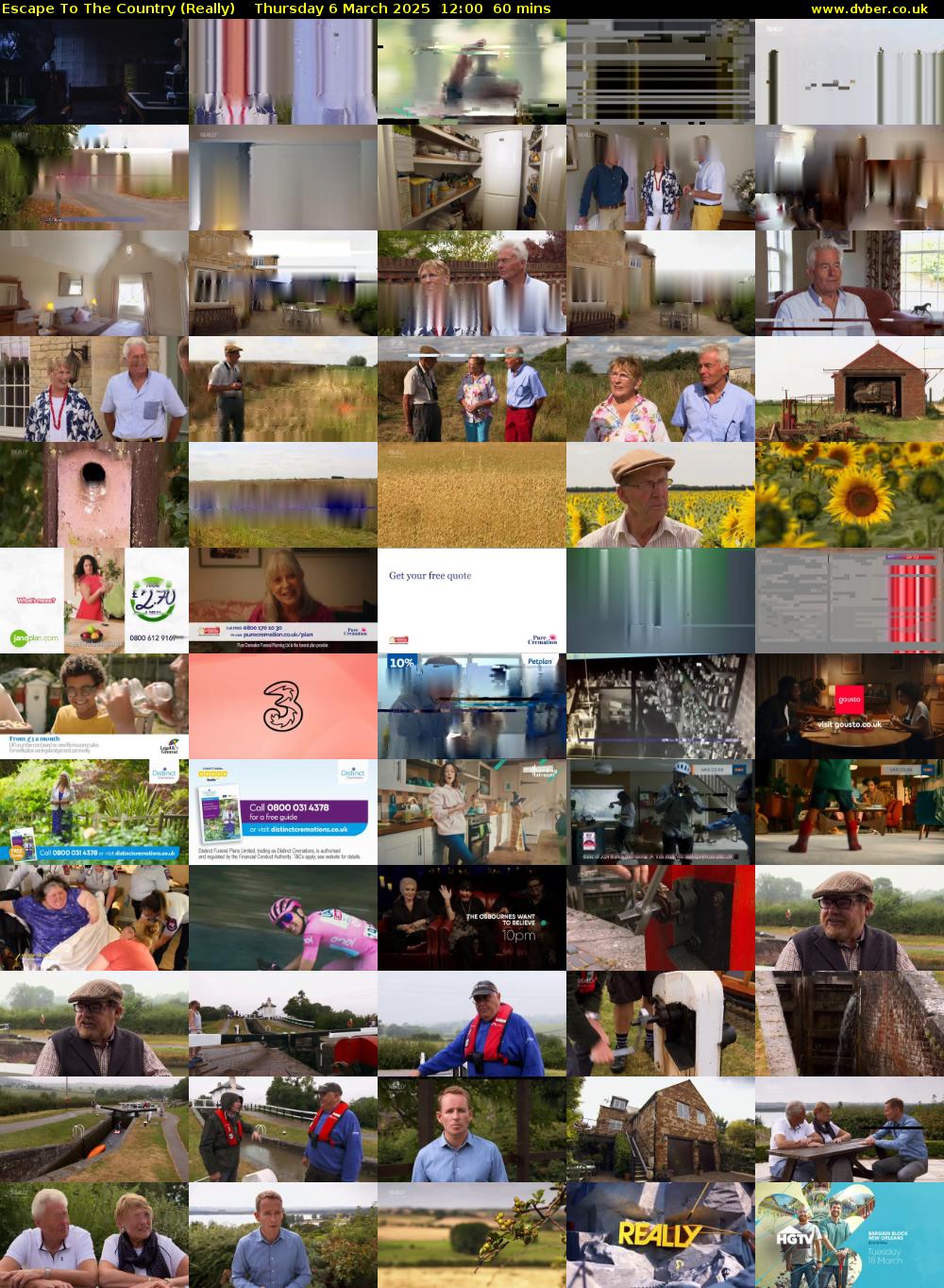 Escape to the Country (Really) Thursday 6 March 2025 12:00 - 13:00