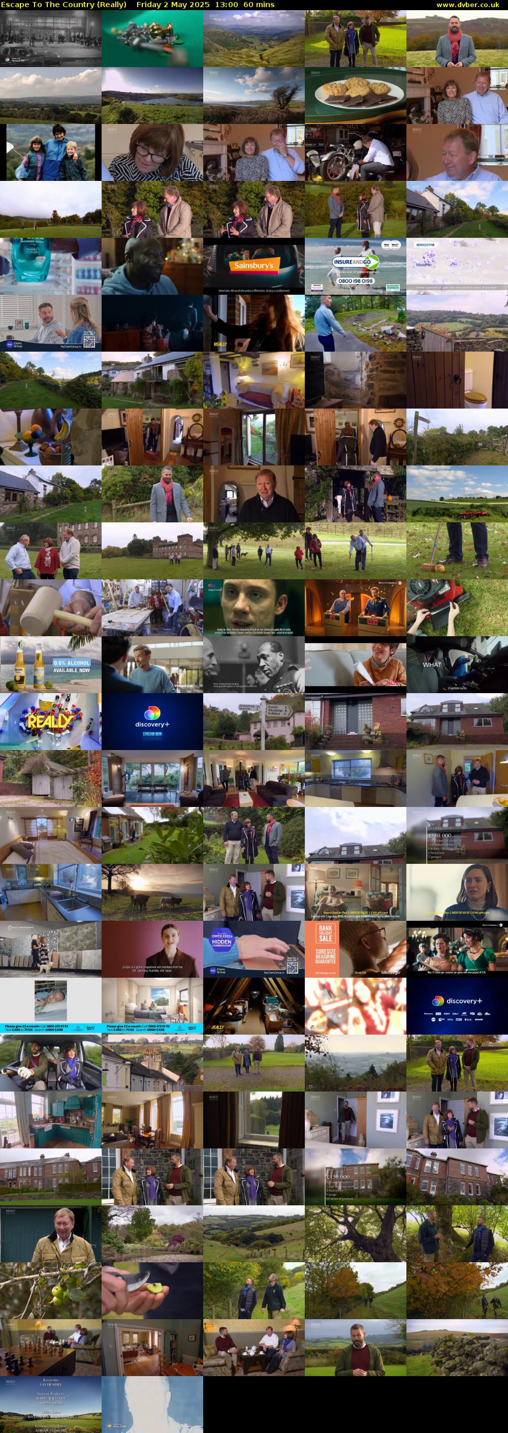 Escape to the Country (Really) Friday 2 May 2025 13:00 - 14:00