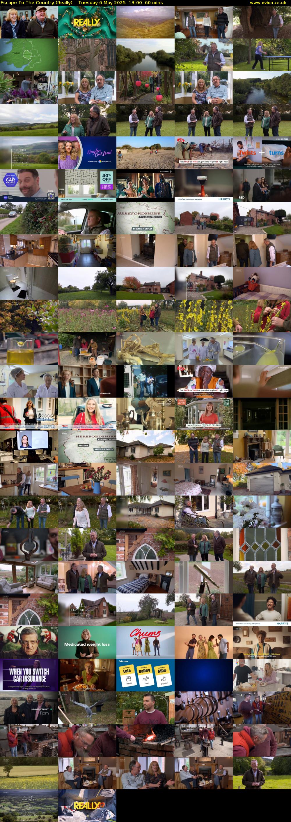Escape to the Country (Really) Tuesday 6 May 2025 13:00 - 14:00
