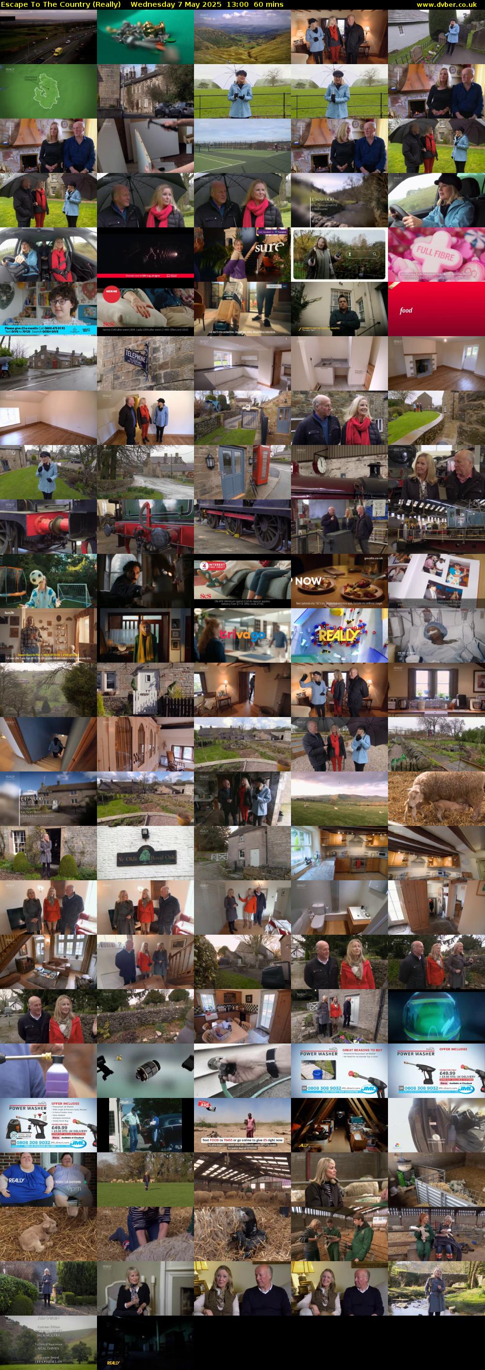 Escape to the Country (Really) Wednesday 7 May 2025 13:00 - 14:00