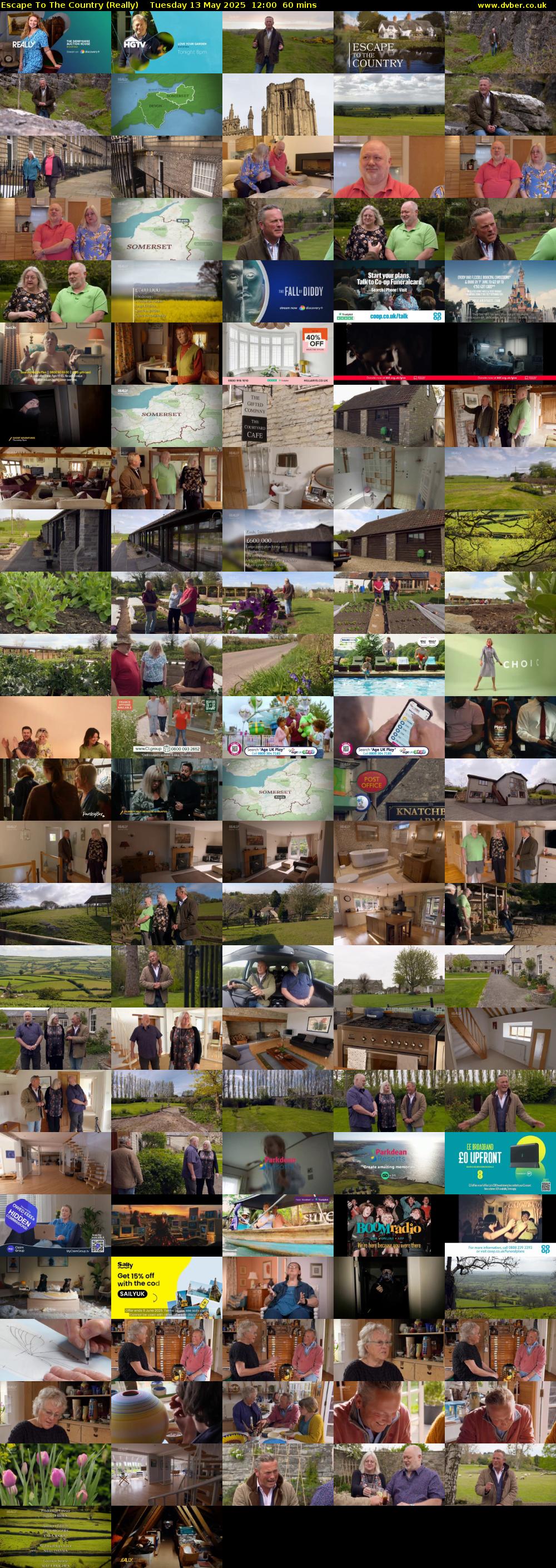 Escape to the Country (Really) Tuesday 13 May 2025 12:00 - 13:00
