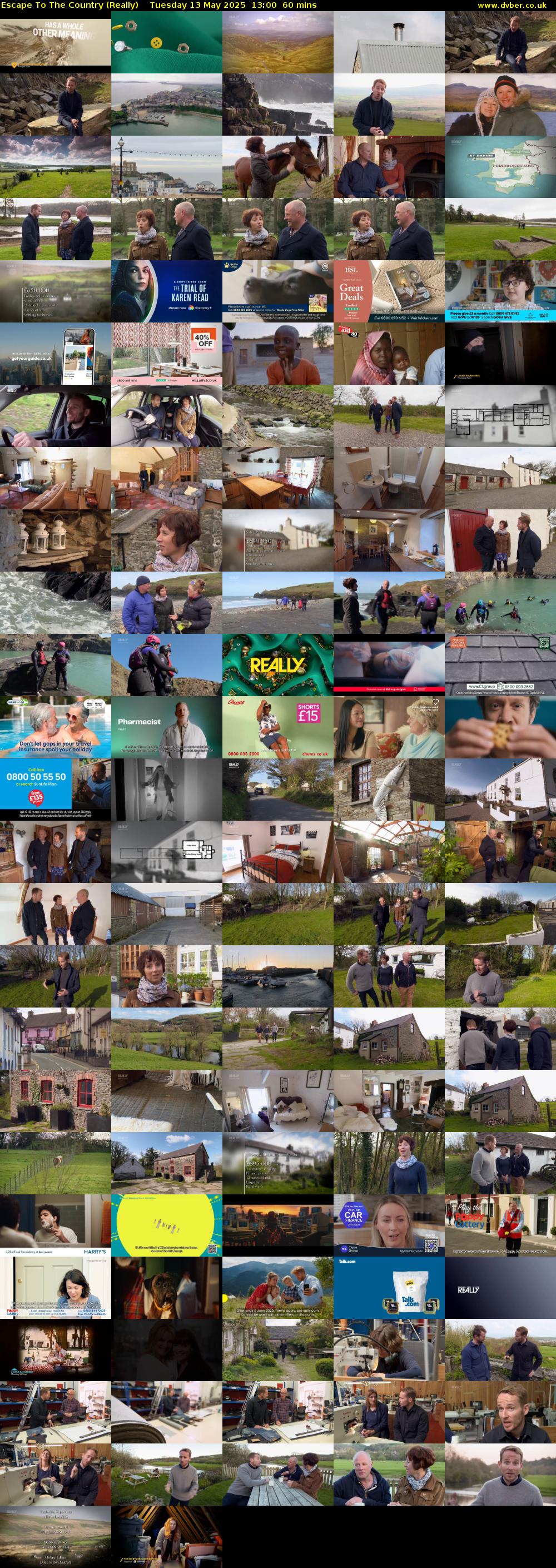 Escape to the Country (Really) Tuesday 13 May 2025 13:00 - 14:00