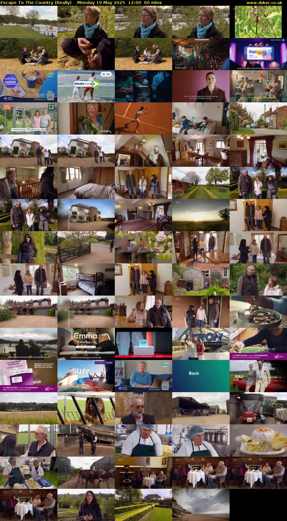 Escape to the Country (Really) Monday 19 May 2025 12:00 - 13:00