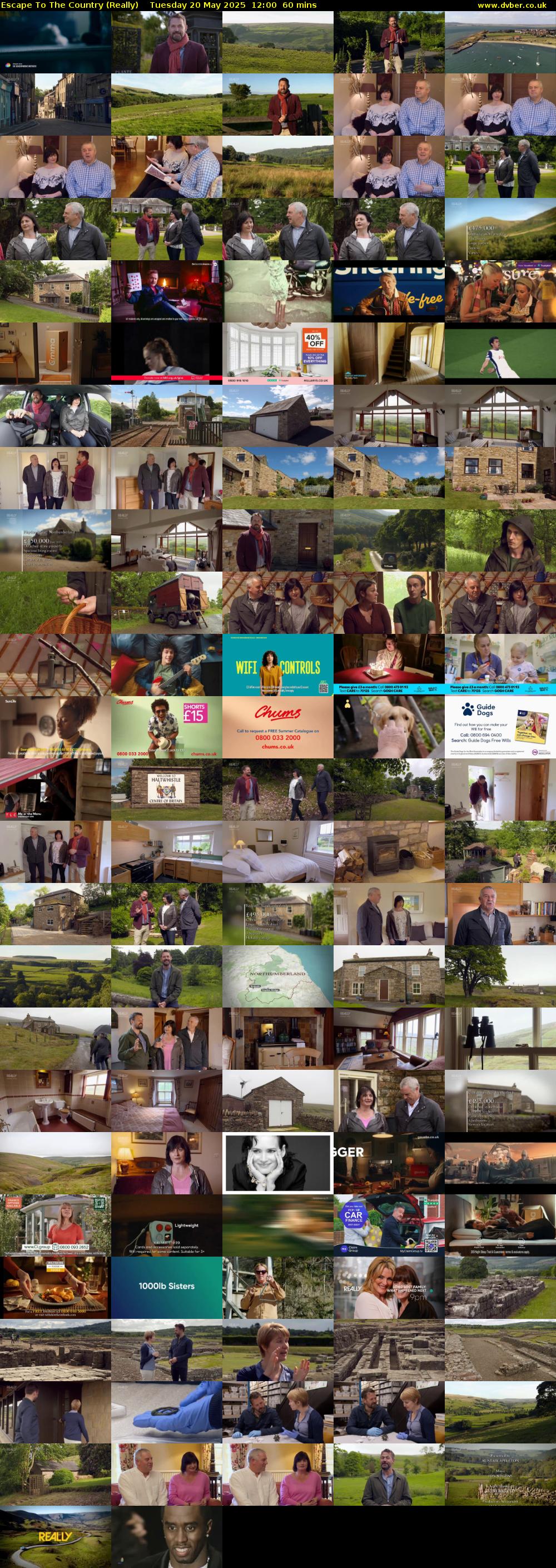 Escape to the Country (Really) Tuesday 20 May 2025 12:00 - 13:00