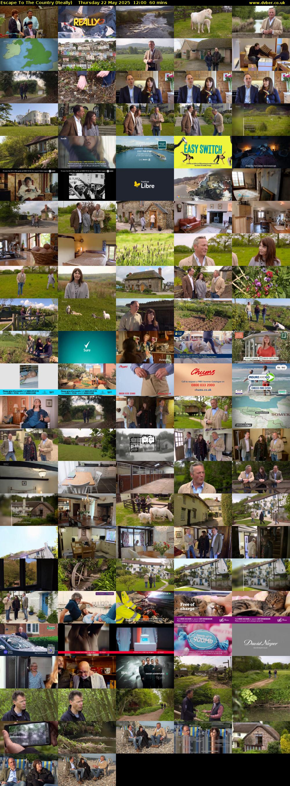 Escape to the Country (Really) Thursday 22 May 2025 12:00 - 13:00
