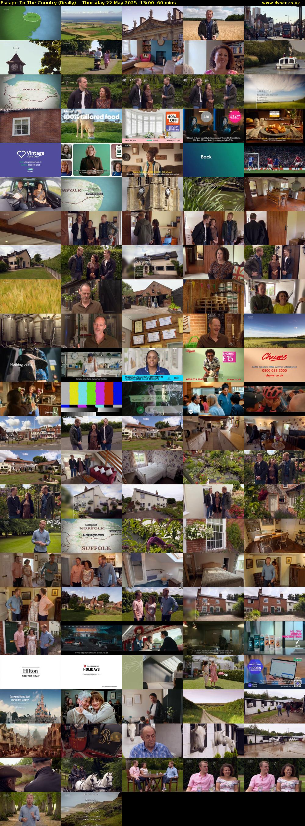Escape to the Country (Really) Thursday 22 May 2025 13:00 - 14:00