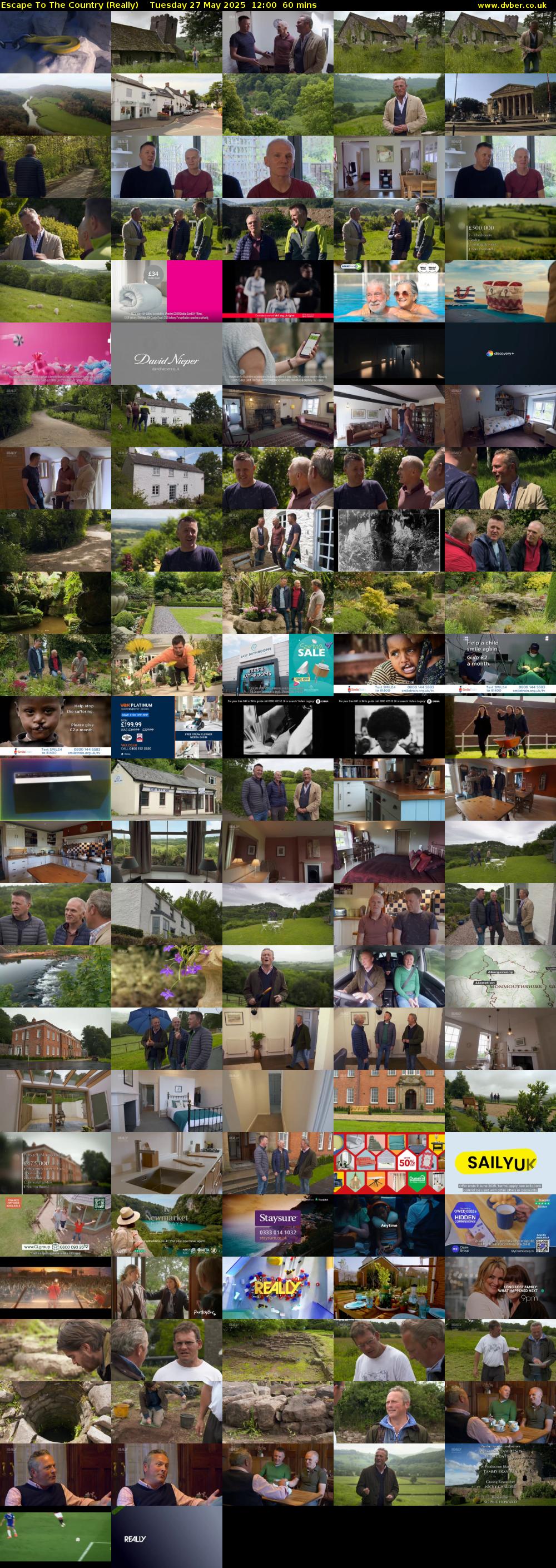 Escape to the Country (Really) Tuesday 27 May 2025 12:00 - 13:00