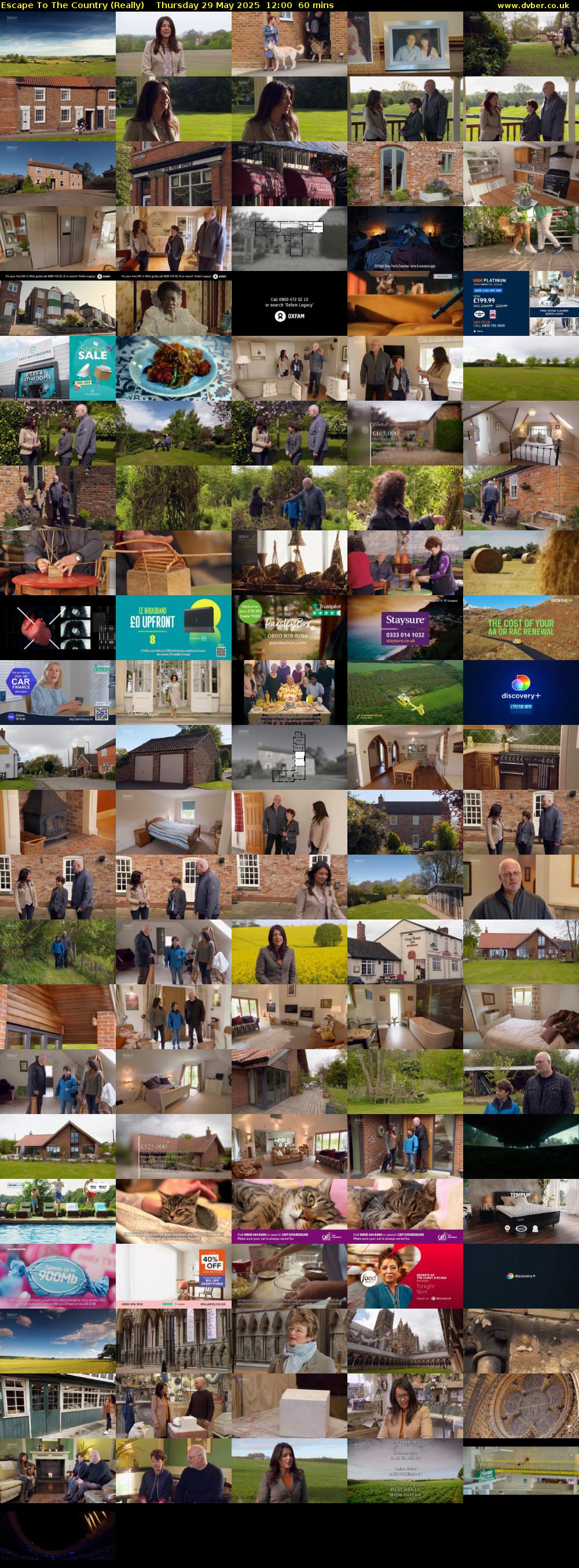 Escape to the Country (Really) Thursday 29 May 2025 12:00 - 13:00