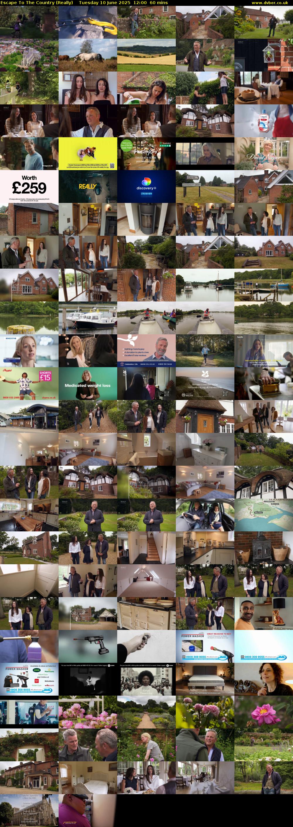 Escape to the Country (Really) Tuesday 10 June 2025 12:00 - 13:00