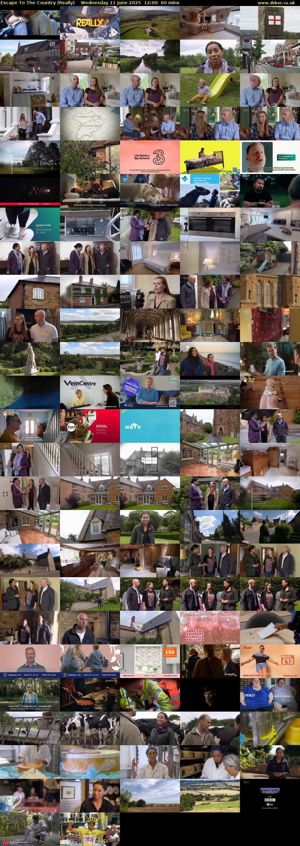 Escape to the Country (Really) Wednesday 11 June 2025 12:00 - 13:00