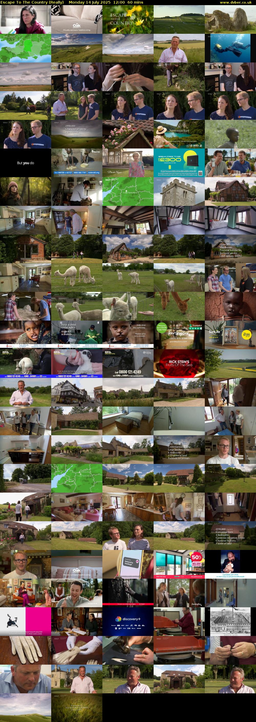 Escape to the Country (Really) Monday 14 July 2025 12:00 - 13:00