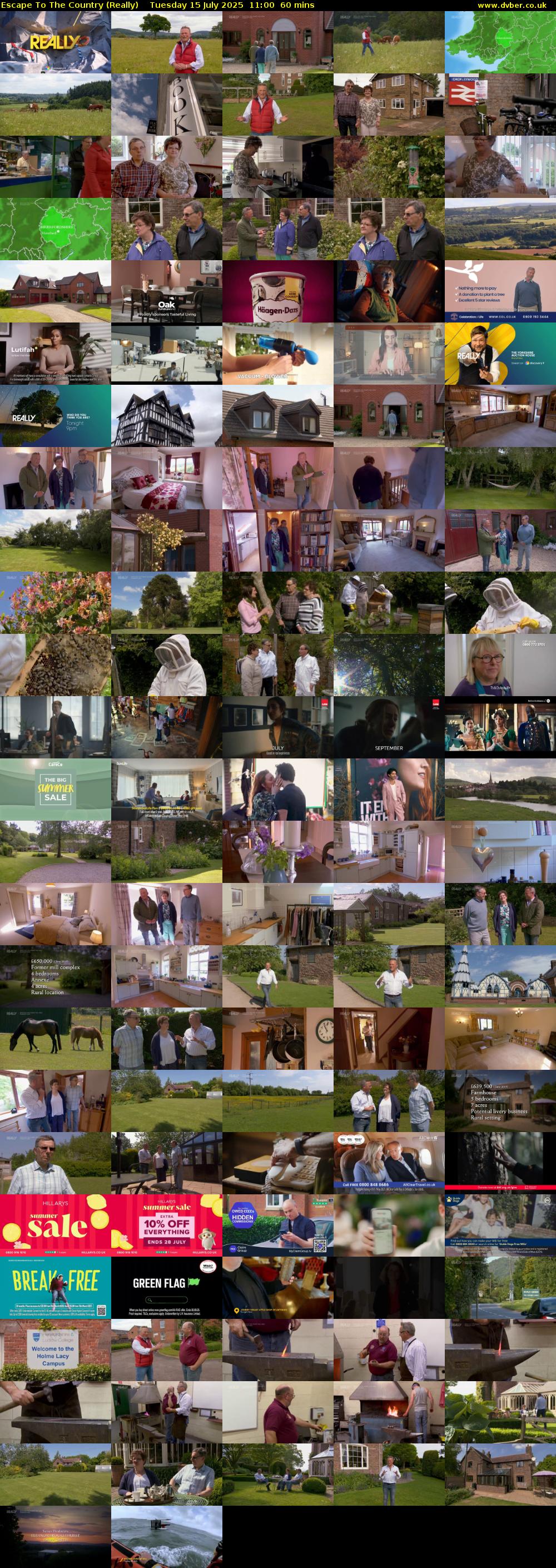 Escape to the Country (Really) Tuesday 15 July 2025 11:00 - 12:00