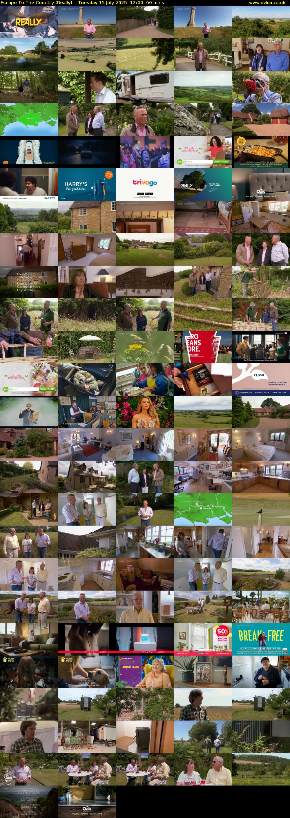 Escape to the Country (Really) Tuesday 15 July 2025 12:00 - 13:00