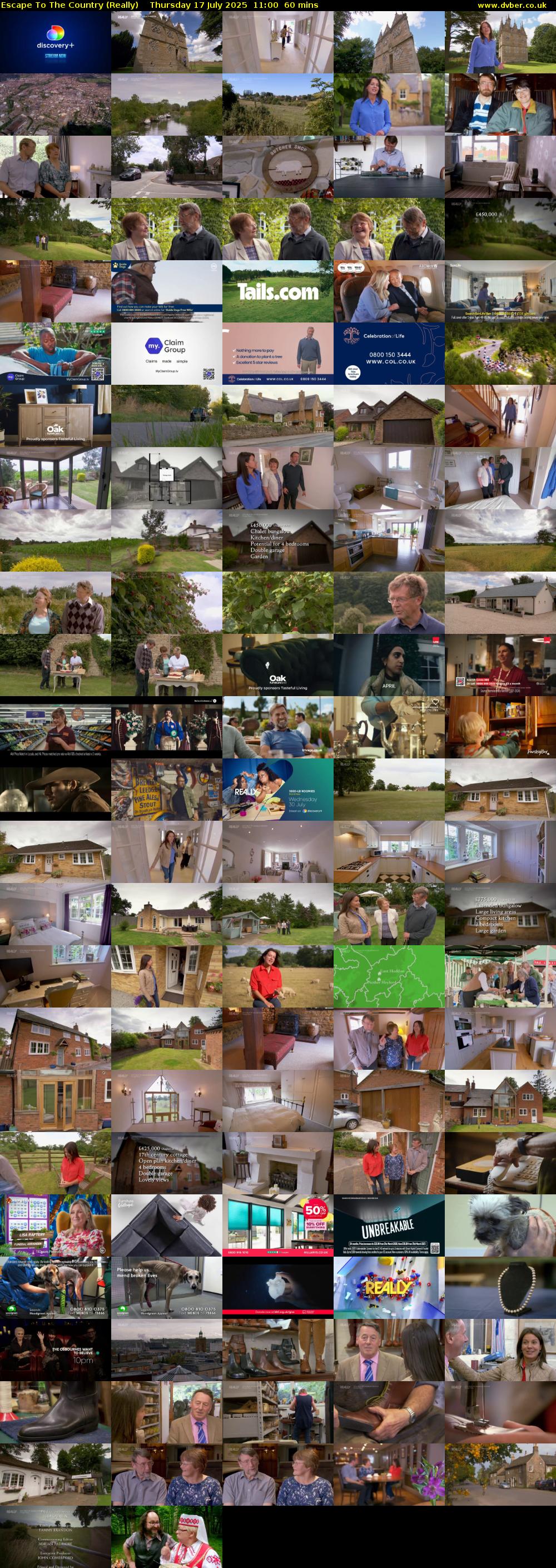 Escape to the Country (Really) Thursday 17 July 2025 11:00 - 12:00